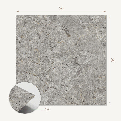 Quadratische wandpaneel selbstklebend Design im organischen Steinstil