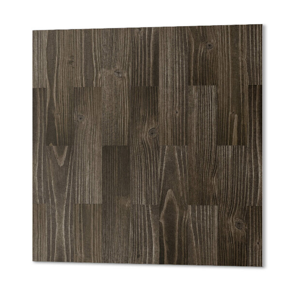 Quadratische wandpaneel Holzmotive in moderner Ausführung