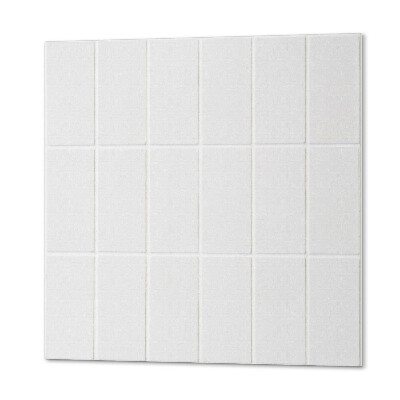 Quadratische wandpaneel selbstklebend Minimalistische Rechtecke in einem Mosaik