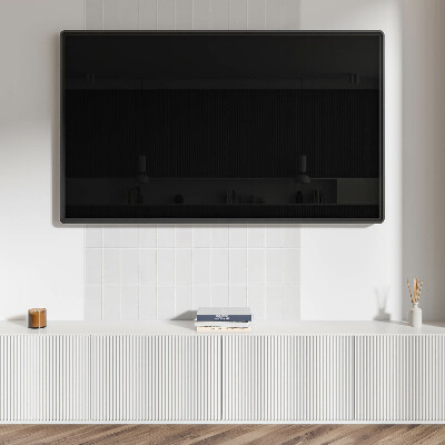 Quadratische wandpaneel selbstklebend Minimalistische Rechtecke in einem Mosaik