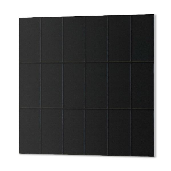 Quadratische wandpaneel Rechteckige Formen in geometrischer Anordnung