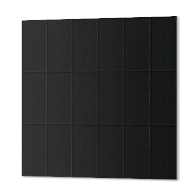 Quadratische wandpaneel Rechteckige Formen in geometrischer Anordnung
