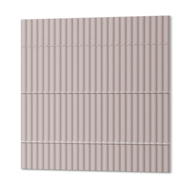Quadratische wandpaneel Parallele Linien