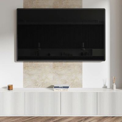 Quadratische wandpaneel Steinbasiertes Styling