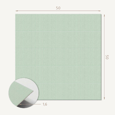 Quadratische wandpaneel Moderne vertikale Fliesendesigns