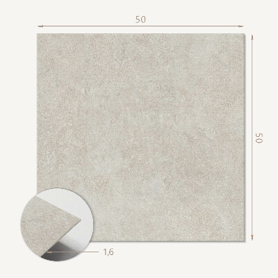 Quadratische wandpaneel Von Stein inspirierte Formen