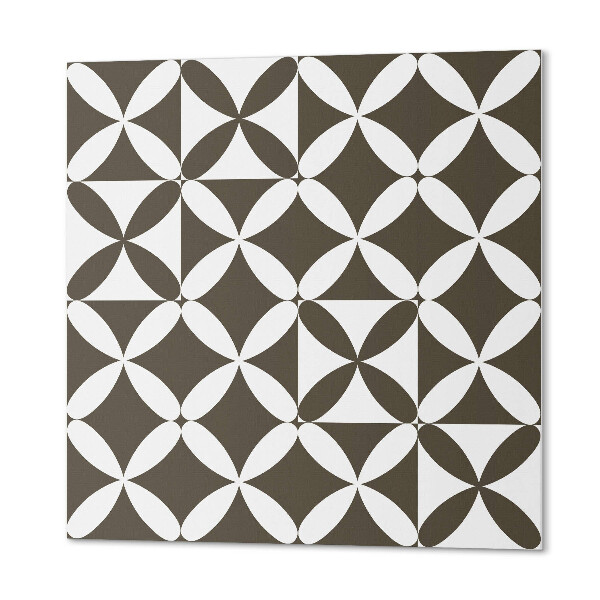 Quadratische wandpaneel selbstklebend Geometrie in einer modernen Version der Abstraktion