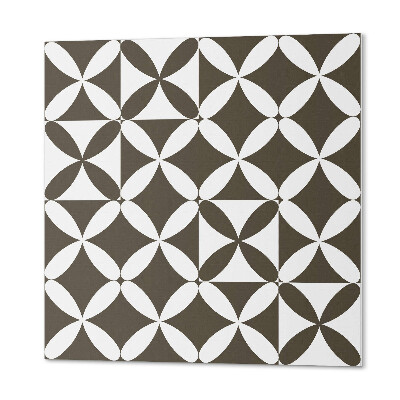 Quadratische wandpaneel selbstklebend Geometrie in einer modernen Version der Abstraktion