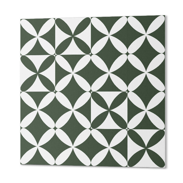 Quadratische wandpaneel Geometrisches Schachbrett im modernen Stil