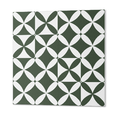 Quadratische wandpaneel Geometrisches Schachbrett im modernen Stil