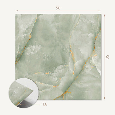 Quadratische wandpaneel selbstklebend Authentisches Marmormotiv