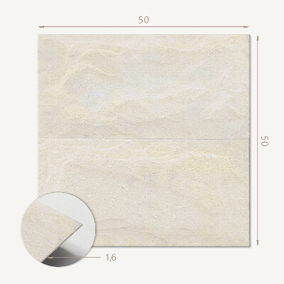 Quadratische wandpaneel Steinstruktur im Design
