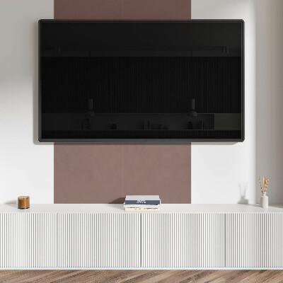 Quadratische wandpaneel selbstklebend Braune grafische Inspirationen