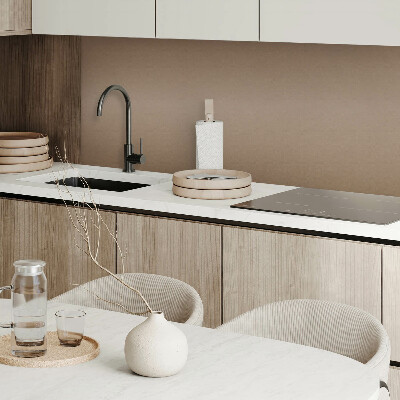Quadratische wandpaneel Brauner minimalistischer Stil