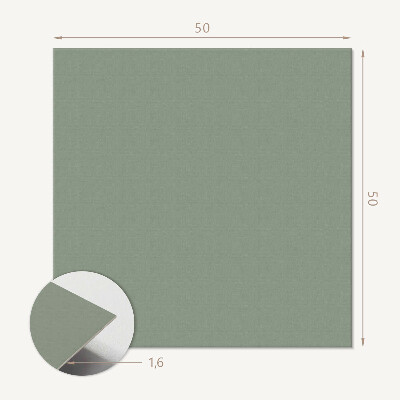 Quadratische wandpaneel selbstklebend Stilvolles Design in Grau und Grün