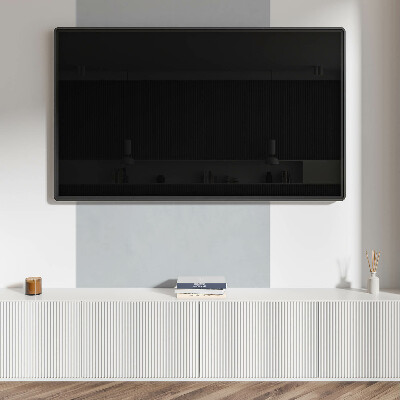 Quadratische wandpaneel Elegantes graues Design