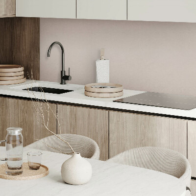 Quadratische wandpaneel selbstklebend Elegantes hellbraunes Design