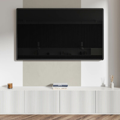Quadratische wandpaneel selbstklebend Hellcremefarbener Stil