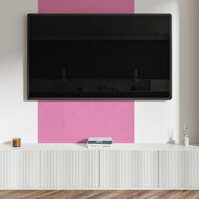 Quadratische wandpaneel Rosa Motiv in Pastelltönen