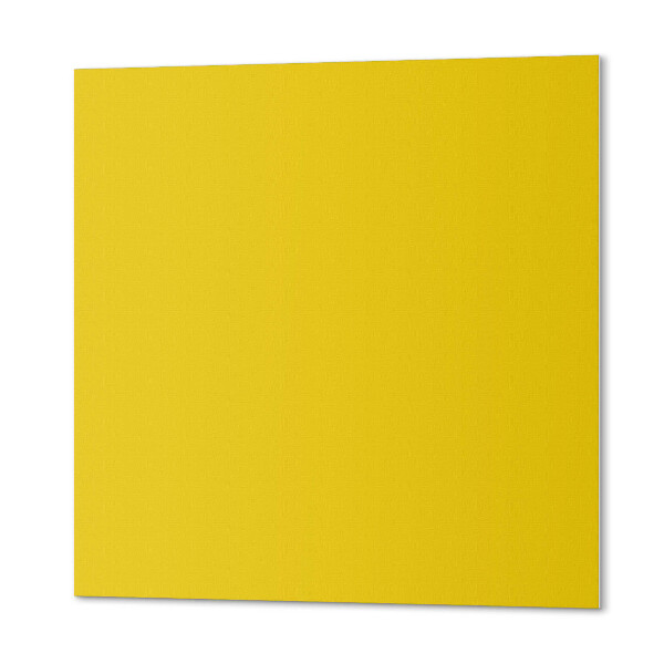 Quadratische wandpaneel Warmer Gelbton