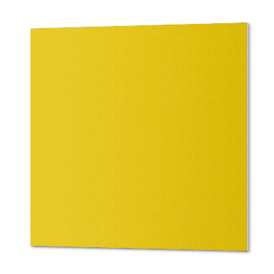 Quadratische wandpaneel Warmer Gelbton
