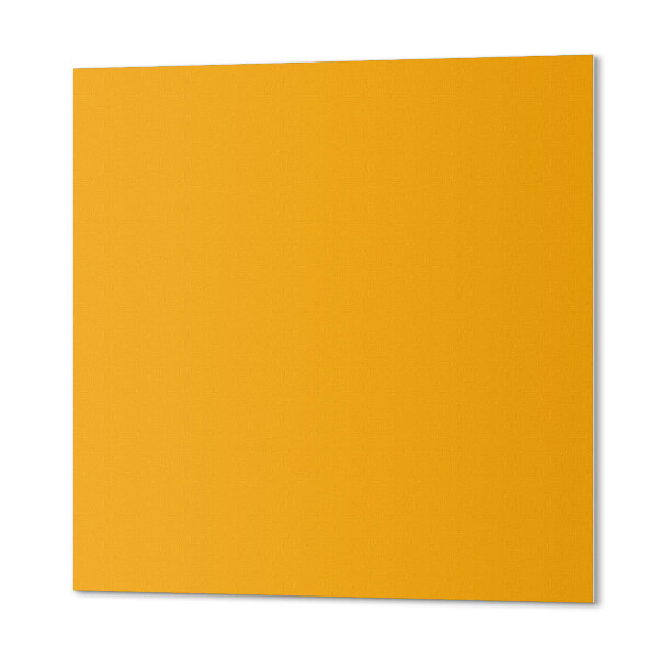 Quadratische wandpaneel Hellorange Farbe