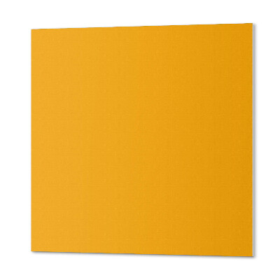 Quadratische wandpaneel Hellorange Farbe