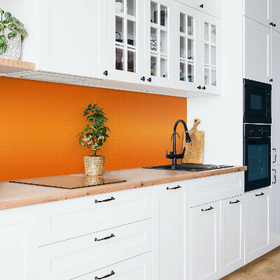 Wandpaneel orange Farbe