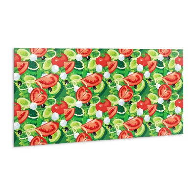 Wandpaneel Buntes Gemüse