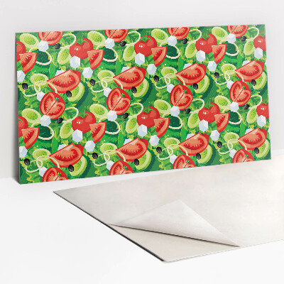 Wandpaneel Buntes Gemüse