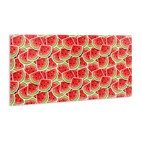 Wandverkleidung innen Wassermelonenstücke