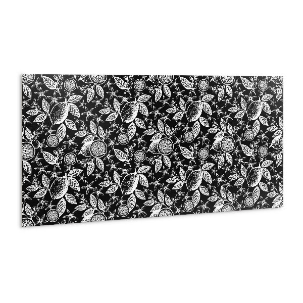 Wandpaneel Schwarz-Weiß-Abstraktion