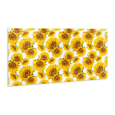 Wandpaneel selbstklebend Sonnenblumen
