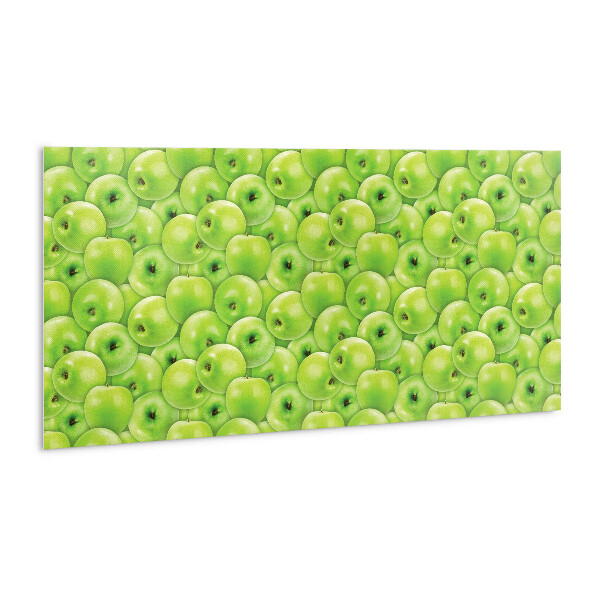 Wandverkleidung innen Grüne Äpfel