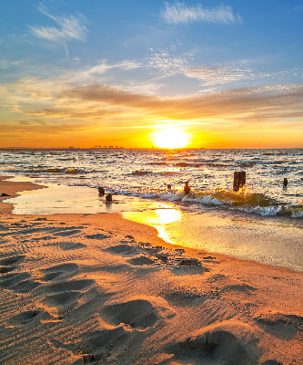 Verdunkelungsrollo Sonnenuntergang