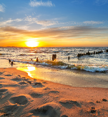 Verdunkelungsrollo Sonnenuntergang