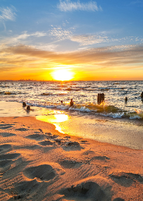 Verdunkelungsrollo Sonnenuntergang