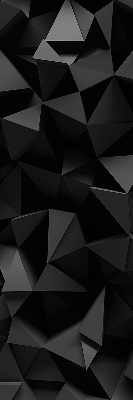 Verdunkelungsrollo Schwarzes Origami