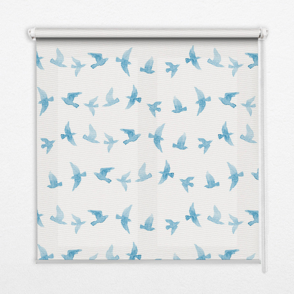 Rollo Blaue Vögel