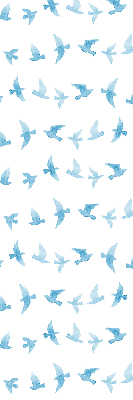 Rollo Blaue Vögel