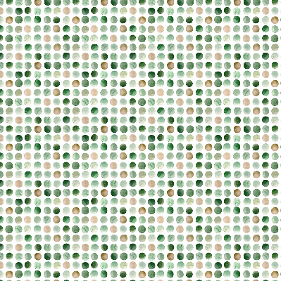 Rollo innen Grüne Kreise