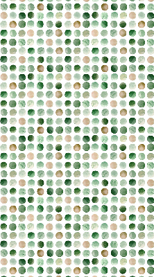 Rollo innen Grüne Kreise