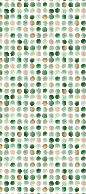 Rollo innen Grüne Kreise