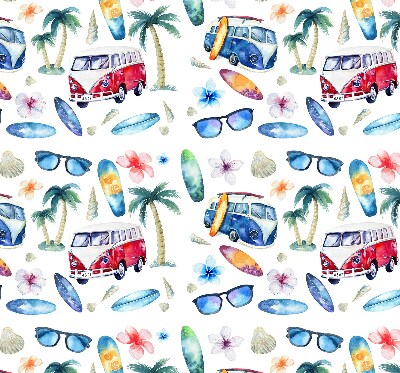 Rollo für fenster Hawaii-Autos und Palmen