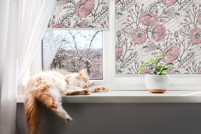 Rollo für fenster Blütenknospen von einem Baum