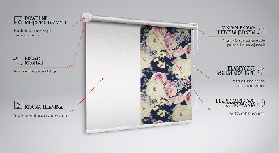 Rollo für fenster Rosen