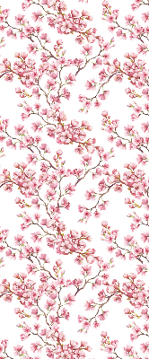 Rollo für fenster Rosa Blütenblätter der Knospen am Baum