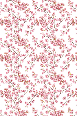 Rollo für fenster Rosa Blütenblätter der Knospen am Baum