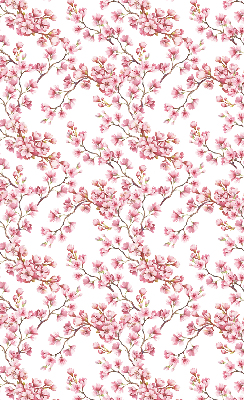 Rollo für fenster Rosa Blütenblätter der Knospen am Baum