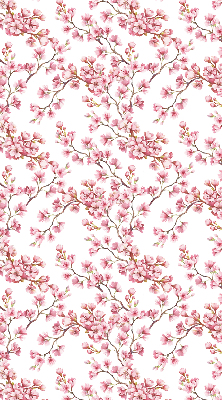 Rollo für fenster Rosa Blütenblätter der Knospen am Baum